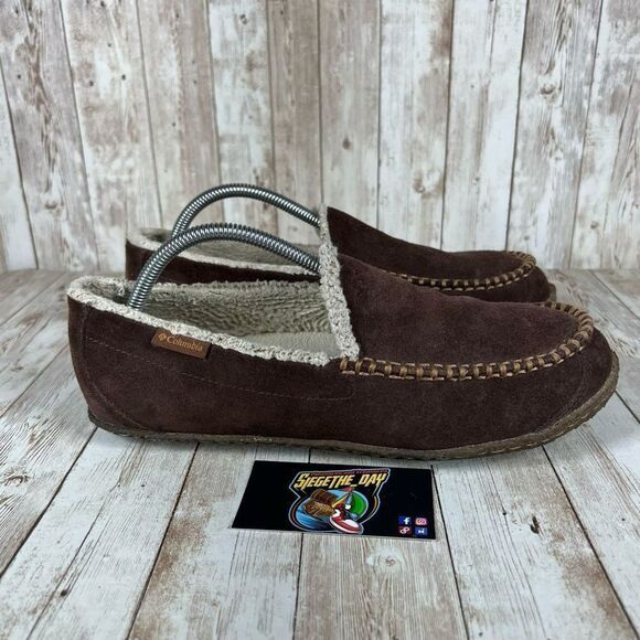 Columbia fleece Mocs /‎ mens 9 - Picture 1 of 9